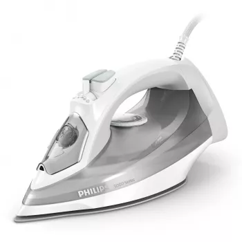 Philips 5000 sarja DST5010/10 silitysrauta höyrysilitysrauta SteamGlide Plus silityspohja 2400 W harmaa, valkoinen