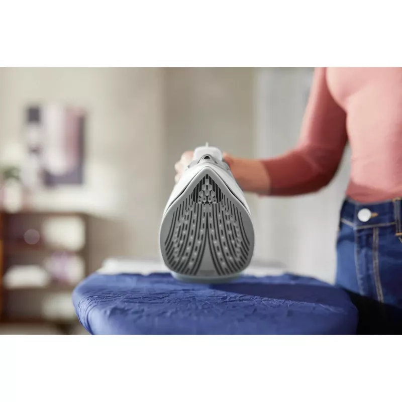 Philips 5000 sarja DST5010/10 silitysrauta höyrysilitysrauta SteamGlide Plus silityspohja 2400 W harmaa, valkoinen