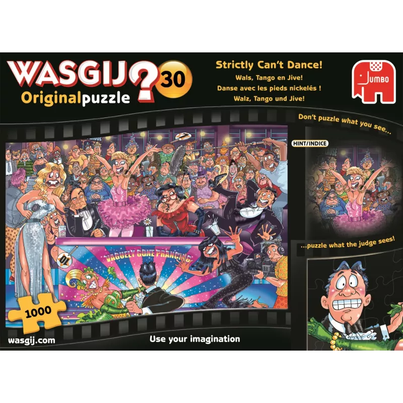 Jumbo Wasgij Original 30 palapeli 1000 palaa sarjakuvat