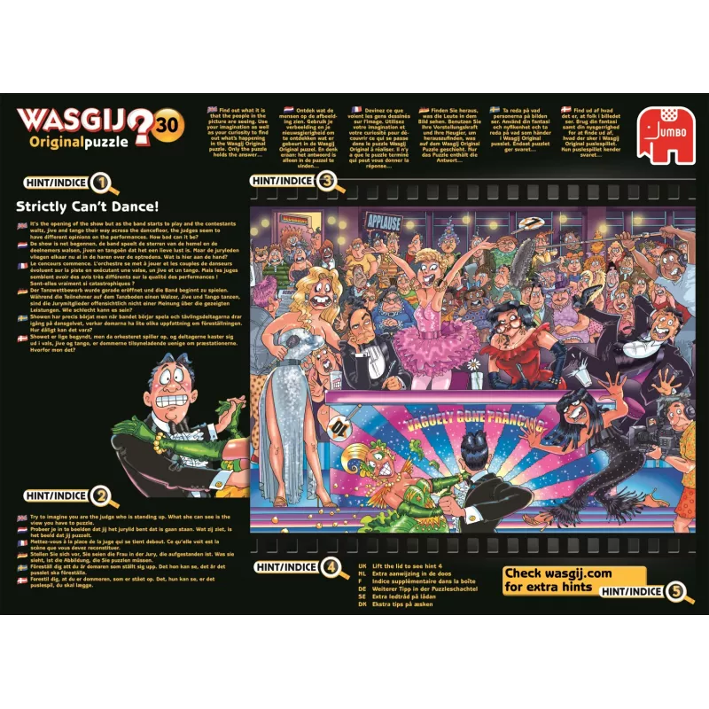 Jumbo Wasgij Original 30 palapeli 1000 palaa sarjakuvat