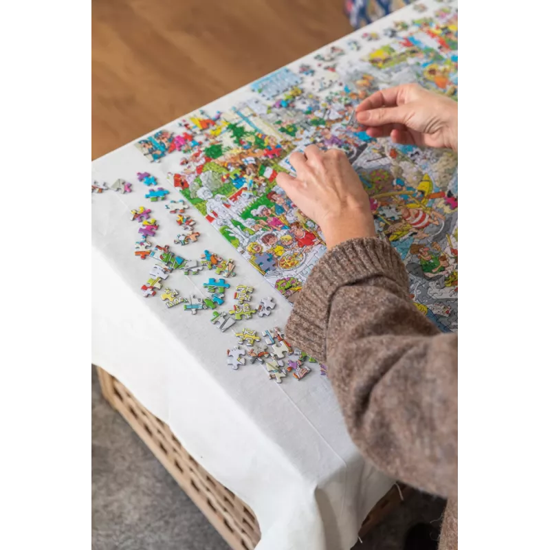 Jan van Haasteren Der Kunstmarkt 1000 palaa, 1000 kpl, sarjakuvat, 12 vuotta