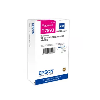 Epson -värikasetti C13T789340 T7893XXL XXL magenta