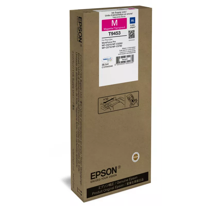 Epson WF-C5xxx -sarja -värikasetti XL magenta
