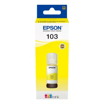 Mustepullo Epson 103 ECOTANK keltainen