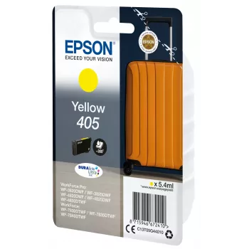 Epson 405 DURABrite Ultra Ink -värikasetti 1 kpl alkuperäinen vakiokapasiteetti keltainen