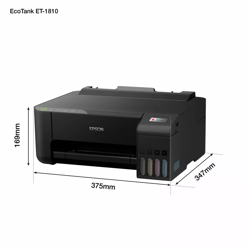 Epson EcoTank ET-1810 mustesuihkutulostin väri 5760 x 1440 DPI A4 Wi-Fi