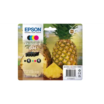 Epson 604 -värikasetti 4 kpl alkuperäinen vakiokapasiteetti musta, syaani, magenta, keltainen