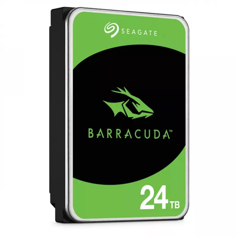 Seagate BarraCuda Desktop 24TB sisäinen kiintolevy 7200 kierr./min 512 MB 3,5 tuuman Serial ATA