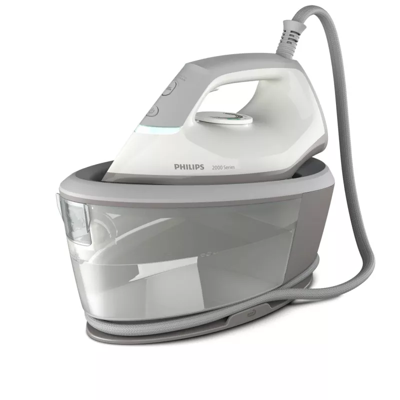 Philips 2000 -sarja PSG2000/80 höyrysilitysasema 2400 W 1,4 l keraaminen silityspohja harmaa, valkoinen
