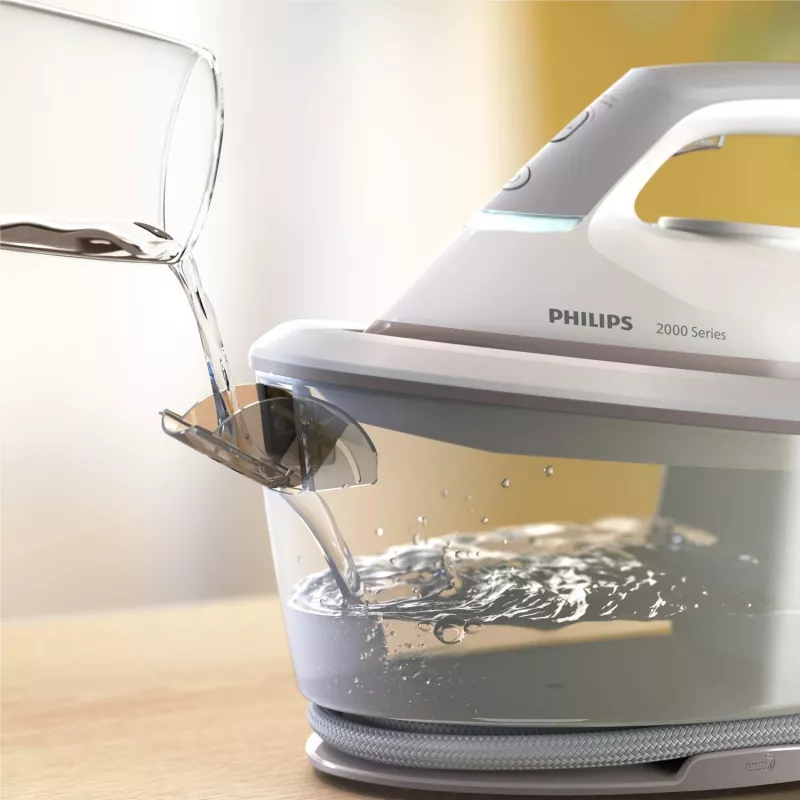 Philips 2000 -sarja PSG2000/80 höyrysilitysasema 2400 W 1,4 l keraaminen silityspohja harmaa, valkoinen