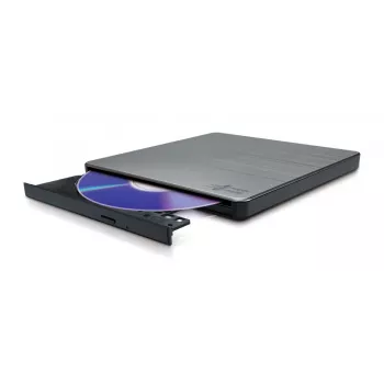 HITACHI-LG DATA STORAGE ohut kannettava DVD-poltin - GP60NW60 - USB 2.0 - hopea