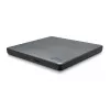 HITACHI-LG DATA STORAGE ohut kannettava DVD-poltin - GP60NW60 - USB 2.0 - hopea
