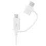 Samsung EP-DG930 USB-kaapeli USB 2.0 1,5 m USB A USB C/Micro-USB B valkoinen