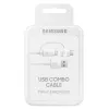 Samsung EP-DG930 USB-kaapeli USB 2.0 1,5 m USB A USB C/Micro-USB B valkoinen