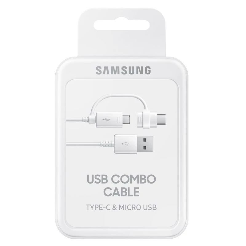 Samsung EP-DG930 USB-kaapeli USB 2.0 1,5 m USB A USB C/Micro-USB B valkoinen