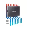 Ulkoinen SSD Samsung T7 Portable 2TB USB Type-C 3.2 Gen 2 sininen (NVMe, 1050/1000 MB/s)