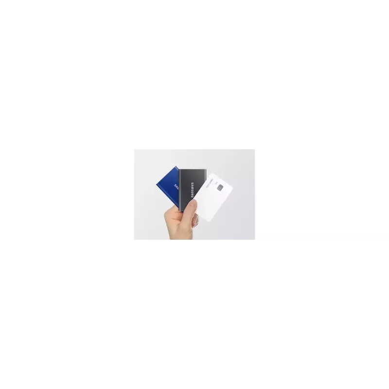 Ulkoinen SSD Samsung T7 Portable 2TB USB Type-C 3.2 Gen 2 sininen (NVMe, 1050/1000 MB/s)