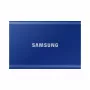 Ulkoinen SSD Samsung T7 Portable 1 TB, USB-C 3.2 Gen 2, NVMe, AES-256 laitteistosalaus, sininen