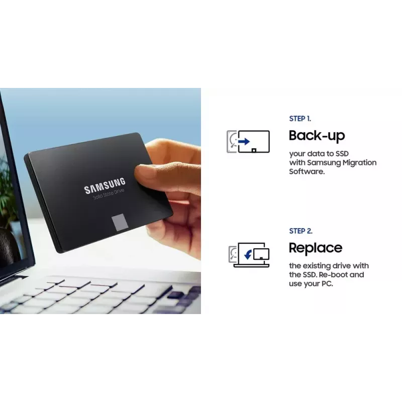 SSD-kiintolevy Samsung 4000 GB 2,5 inch SATA III MZ-77E4T0B/EU