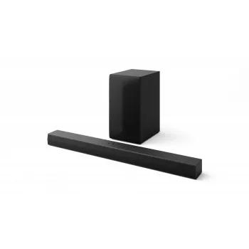 Soundbar LG S60T 3.1ch, 340W RMS, langaton subwoofer, Bluetooth 5.3, HDMI ARC, optinen tulo, USB, musta