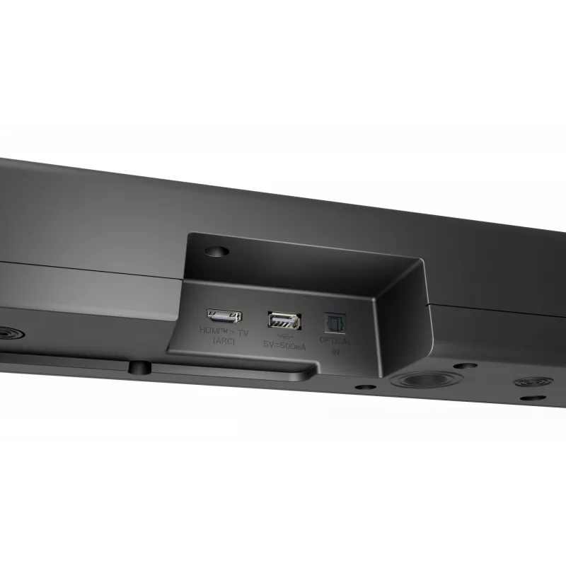 Soundbar LG S60T 3.1ch, 340W RMS, langaton subwoofer, Bluetooth 5.3, HDMI ARC, optinen tulo, USB, musta