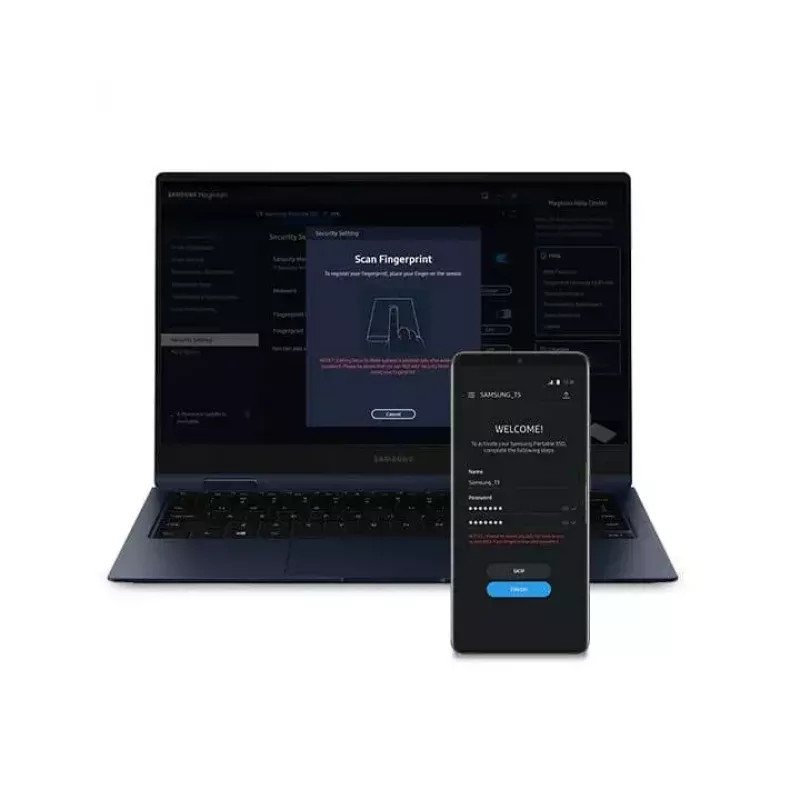 Samsung MU-PE4T0S 4 TB USB Type-C 3.2 Gen 2 (3.1 Gen 2) musta