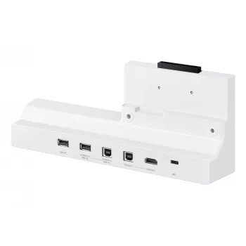 Liitettävyysalusta Samsung Flip4 Tray harmaa valkoinen USB Type-A Type-B Type-C