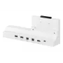 Liitettävyysalusta Samsung Flip4 Tray harmaa valkoinen USB Type-A Type-B Type-C