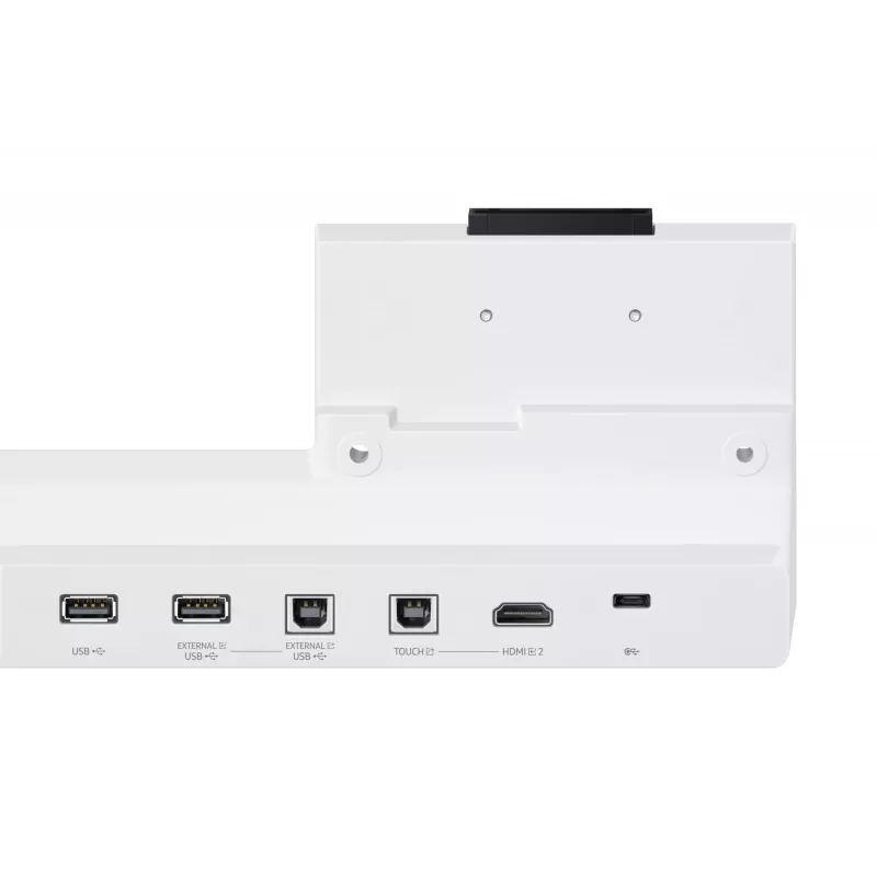 Liitettävyysalusta Samsung Flip4 Tray harmaa valkoinen USB Type-A Type-B Type-C