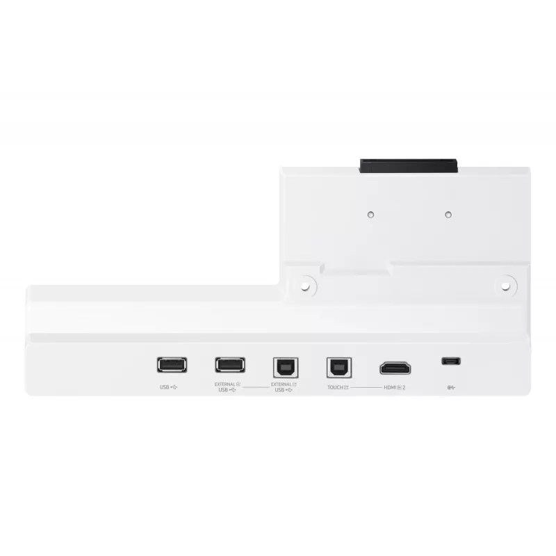Liitettävyysalusta Samsung Flip4 Tray harmaa valkoinen USB Type-A Type-B Type-C
