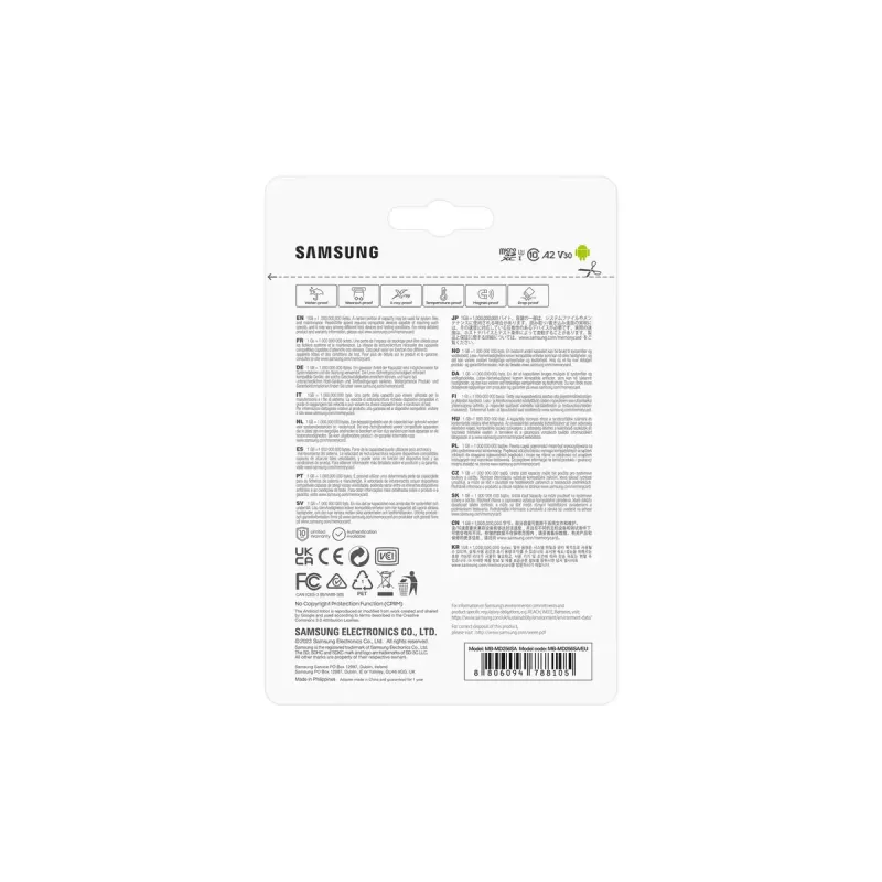 Samsung PRO Plus MB-MD256SA/EU muistikortti 256 GB MicroSDXC UHS-I Class 3
