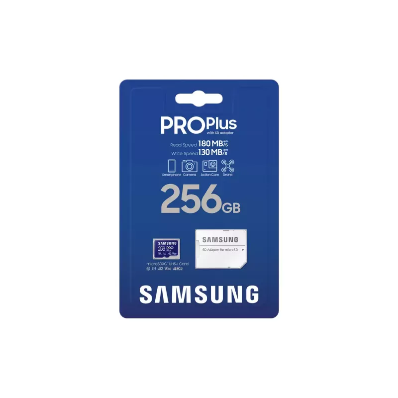 Samsung PRO Plus MB-MD256SA/EU muistikortti 256 GB MicroSDXC UHS-I Class 3