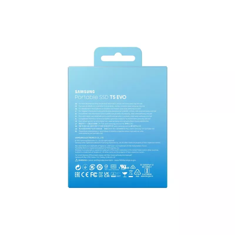 SSD-asema Samsung 2TB kannettava USB 3.2 Gen 1 MU-PH2T0S