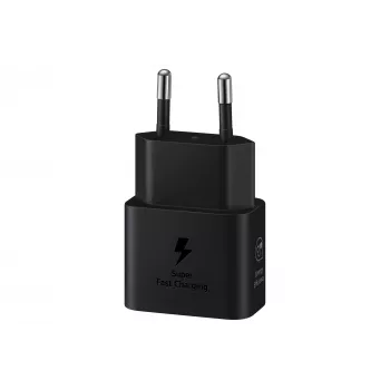Laturi Samsung EP-T2510 25W USB-C sisäkäyttöön pikalataus, musta, 1 m kaapeli