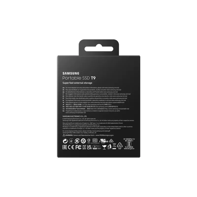 Samsung MU-PG1T0B 1 TB USB Type-C USB 3.2 Gen 2x2 musta