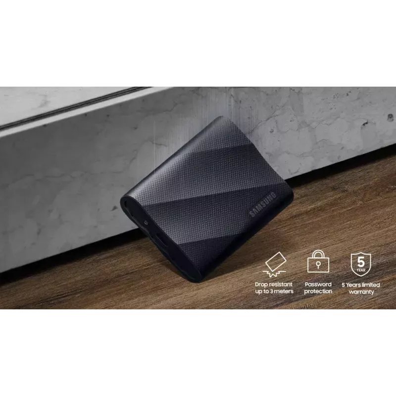 Samsung MU-PG1T0B 1 TB USB Type-C USB 3.2 Gen 2x2 musta