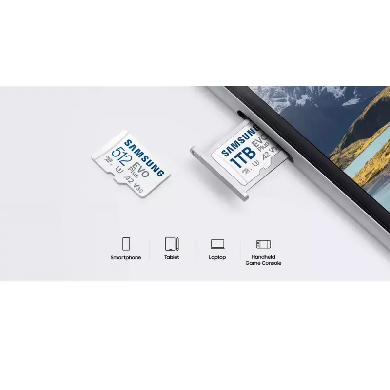 Flash-muisti Samsung 512 GB MicroSDXC UHS-I MB-MC512S