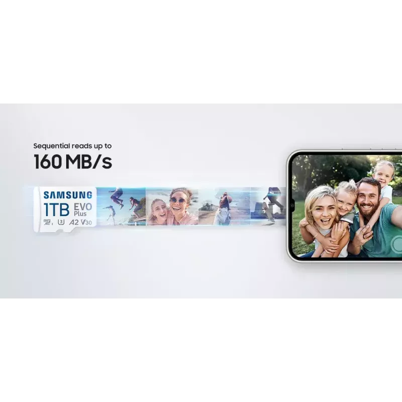 Flash-muisti Samsung 64GB MicroSDXC UHS-I MB-MC64S