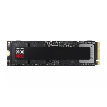 SSD M.2 Samsung 9100 PRO 4 TB PCIe 5.0 NVMe — 2280, luku 14800 MB/s, kirjoitus 13400 MB/s, V-NAND TLC