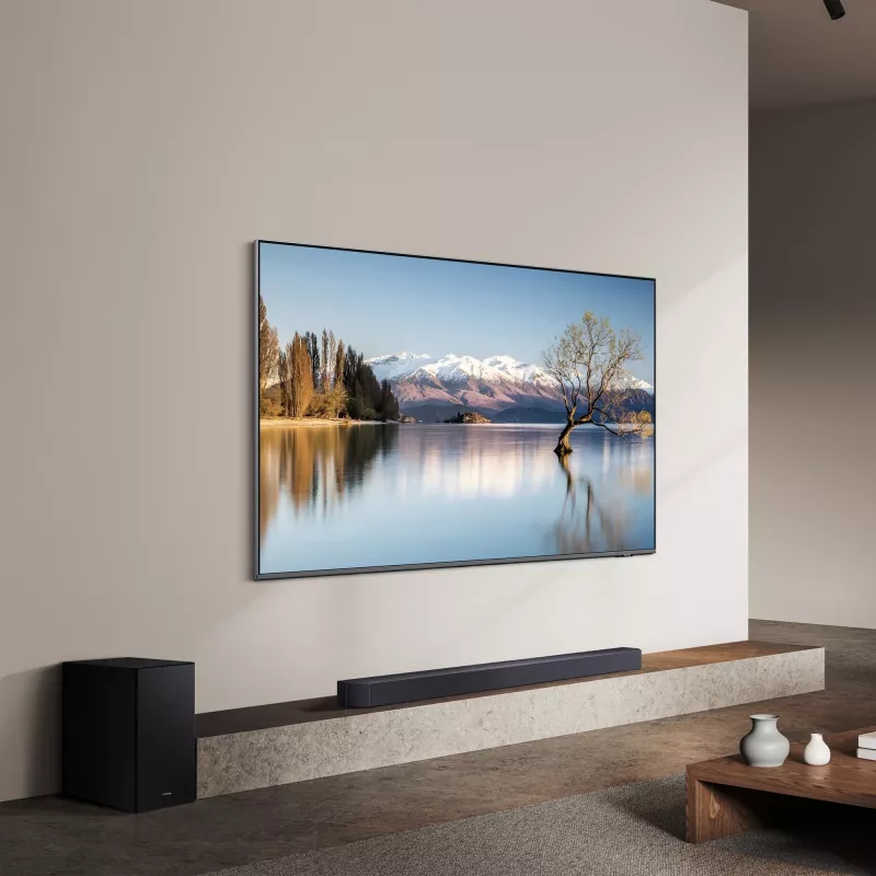 Soundbar Samsung HW-Q600F 3.1.2 kanavaa langattomalla subwooferilla, Bluetooth, HDR10+ (musta)