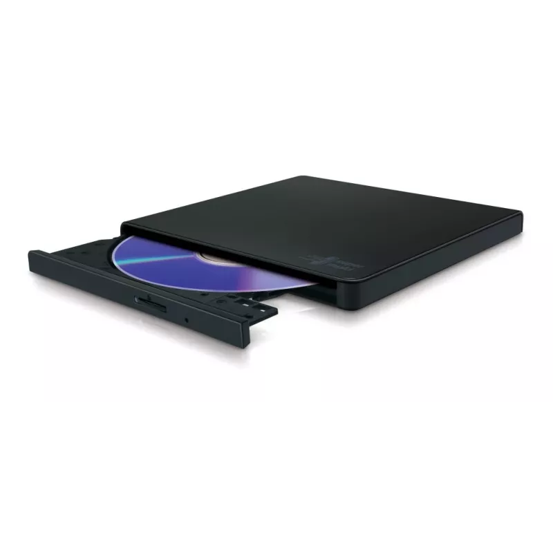 HITACHI-LG DATA STORAGE ohut kannettava DVD-kirjoittaja - Gp57eb40 - USB 2.0 - musta
