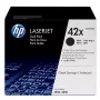 HP 42X 2 kpl:n pakkaus mustia alkuperäisiä LaserJet-värikasetteja, suuri sivutuotto
