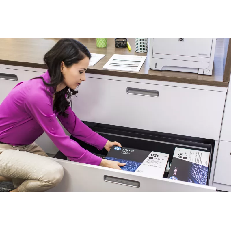 HP 05A musta alkuperäinen LaserJet-värikasetti, 2300 sivua, musta, 1 kpl