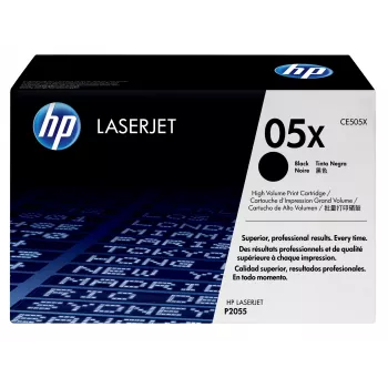 HP 05X alkuperäinen musta LaserJet-värikasetti, suuri sivutuotto, 6500 sivua, musta, 1 kpl