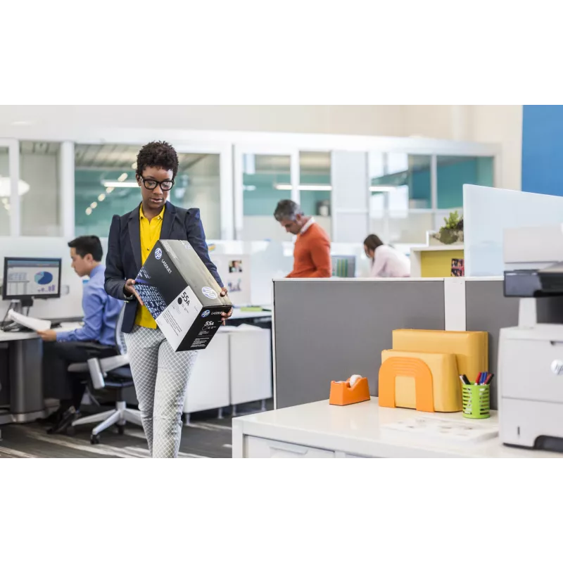 HP 55A musta alkuperäinen LaserJet-värikasetti, 6000 sivua, musta, 1 kpl