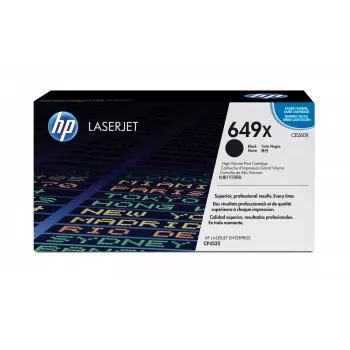 HP 649X musta alkuperäinen LaserJet-värikasetti, suuri sivutuotto