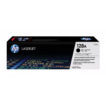 HP 128A musta alkuperäinen LaserJet-värikasetti, 2000 sivua, musta, 1 kpl