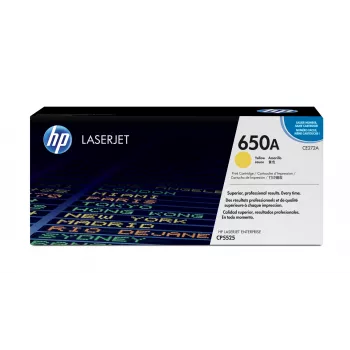 Värikasetti HP Cartridge No 650A HP650A HP 650A 13 000 sivua keltainen