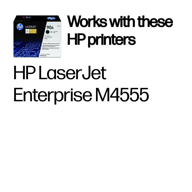 HP 90A alkuperäinen LaserJet -värikasetti musta
