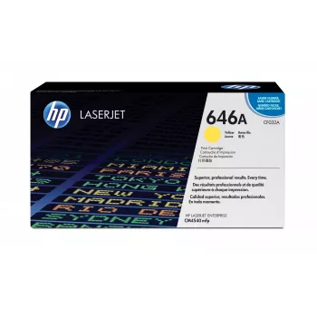 HP 646A keltainen alkuperäinen LaserJet -värikasetti